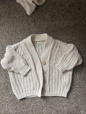 babaa Cotton Button Cardigan